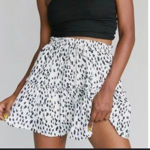 Princess Polly Dot Print Skirt SIZE 6